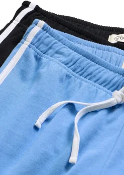 Lot de 2 pantalons en molleton épais 100% coton