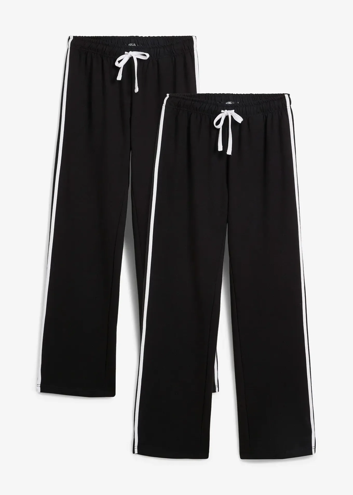 Lot de 2 pantalons en molleton épais 100% coton
