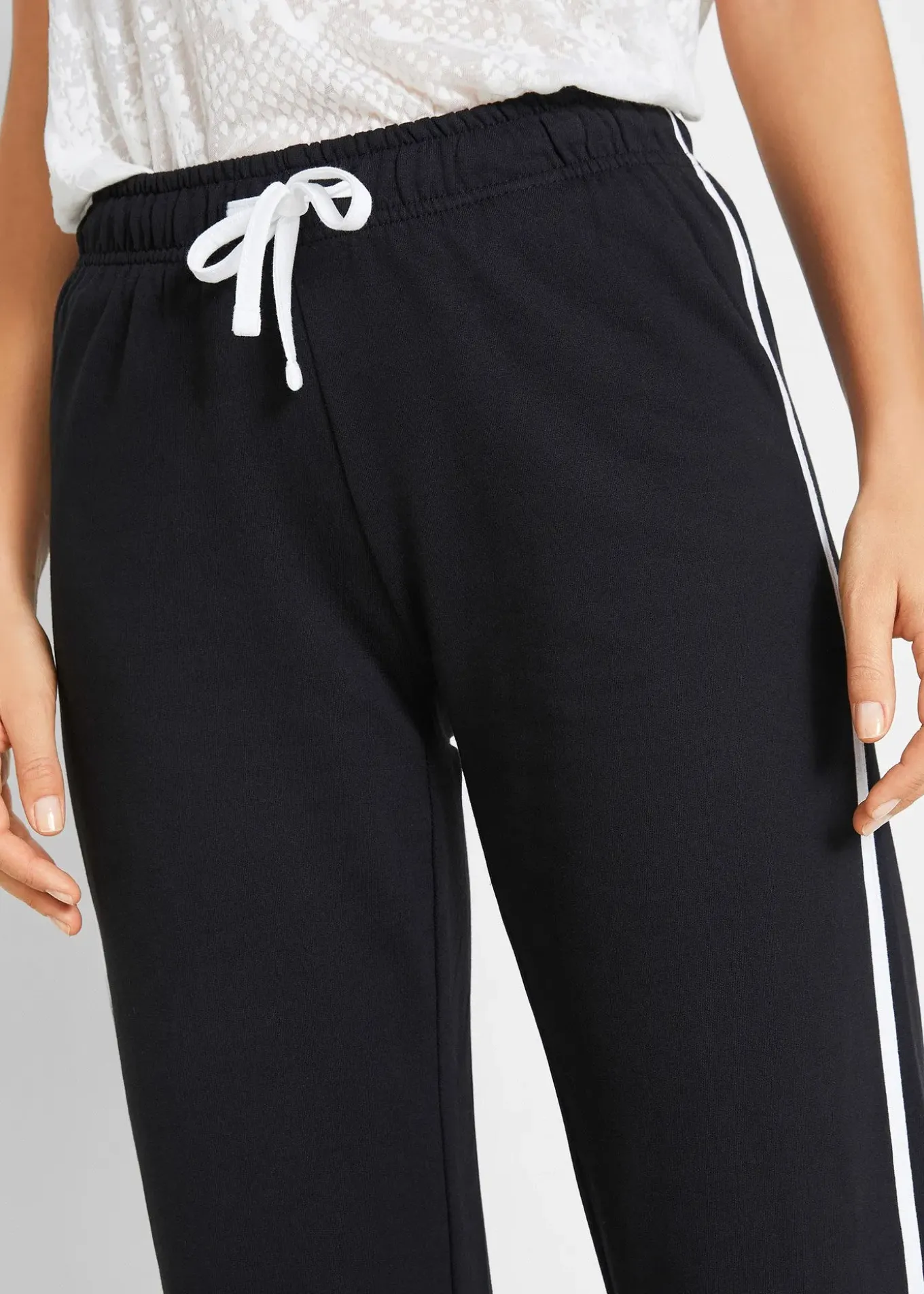 Lot de 2 pantalons en molleton épais 100% coton