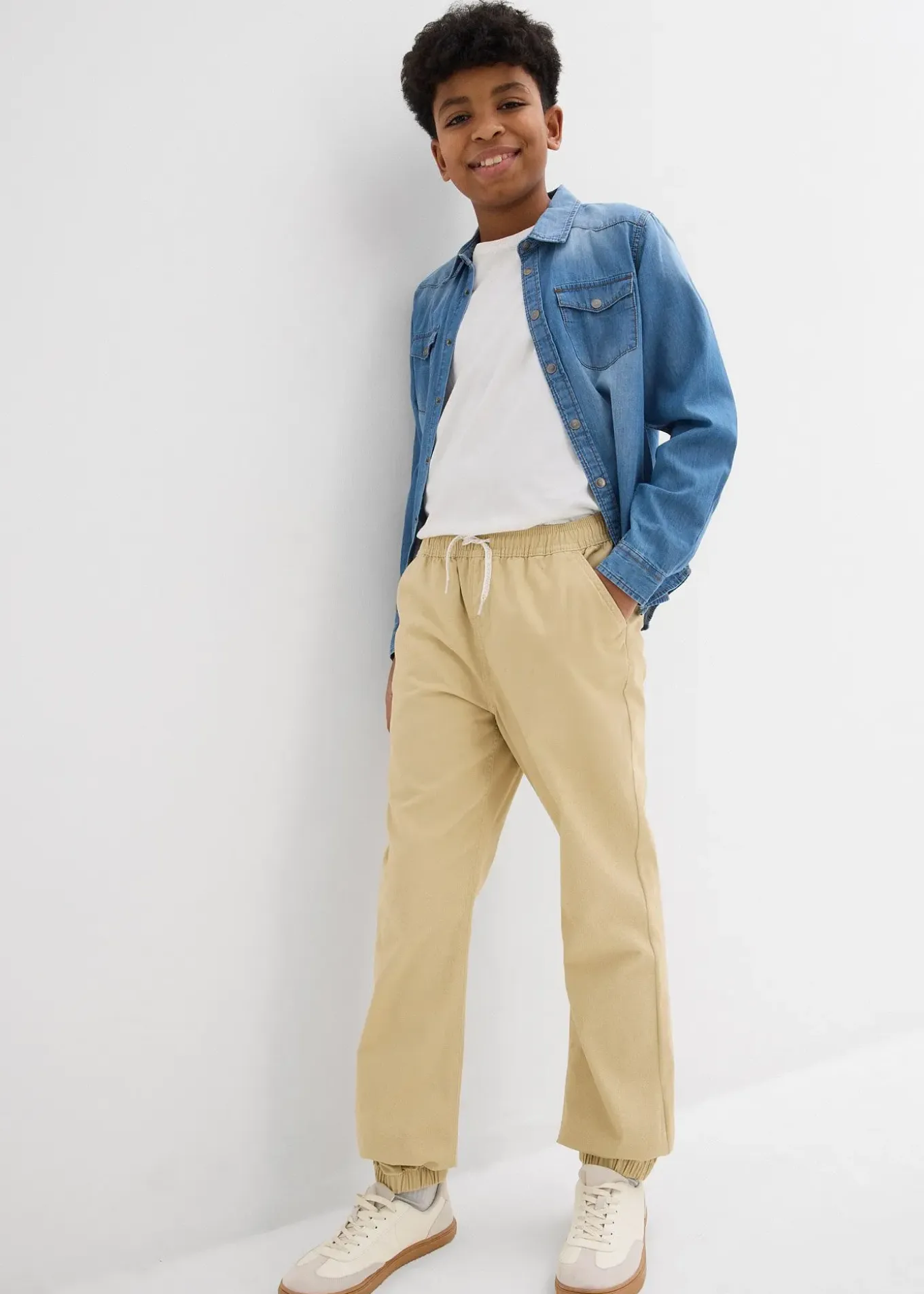 Lot de 2 pantalons jogger 100% coton