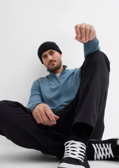 Lot de 2 pantalons regular, droits à taille élastiquée