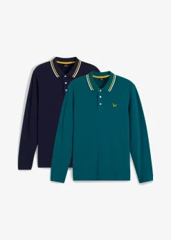 Lot de 2 polos 100% coton