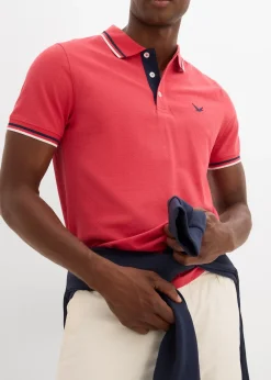 Lot de 2 polos en maille piquée 100% coton