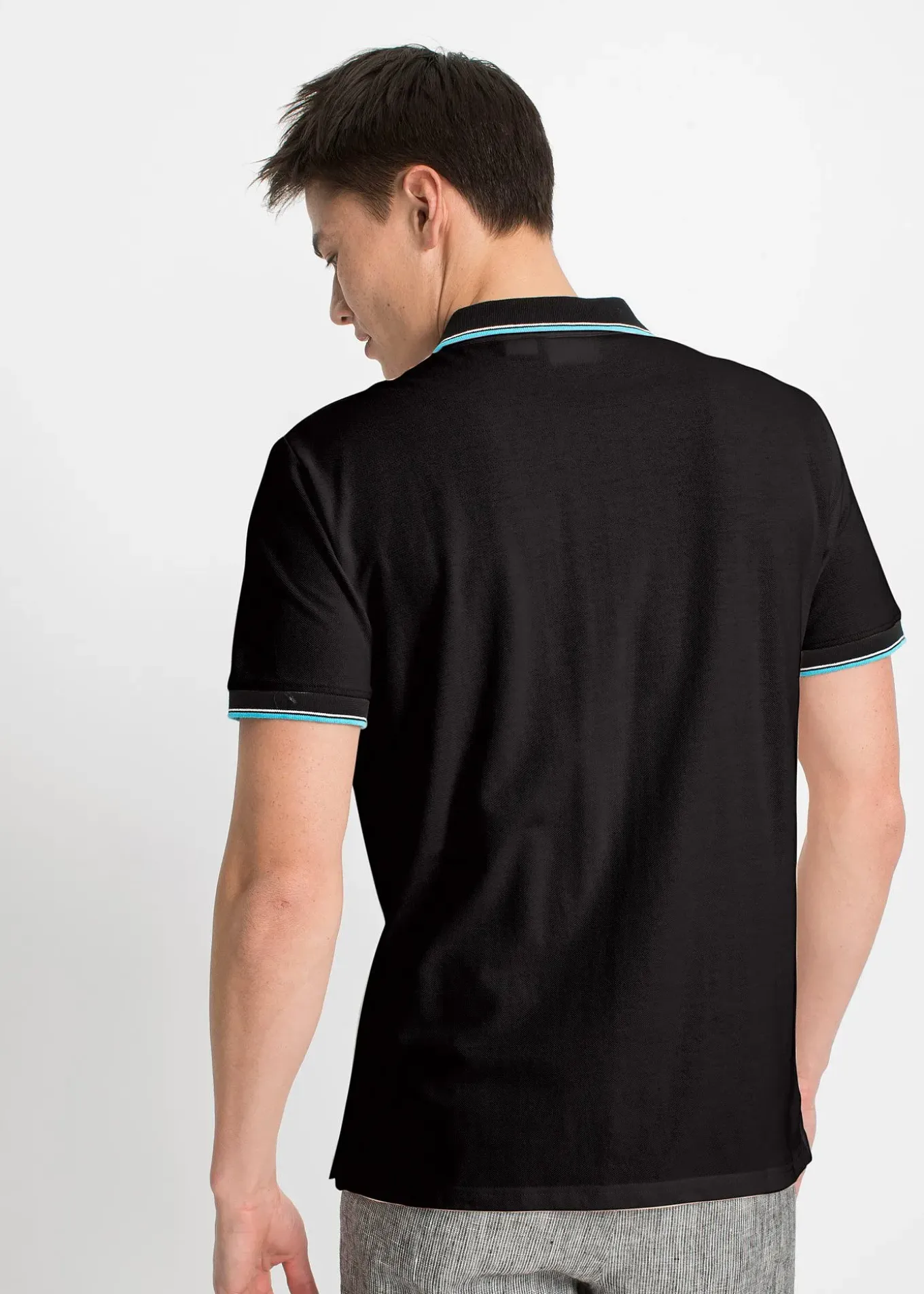 Lot de 3 polos en maille piquée, 100% coton