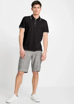 Lot de 3 polos en maille piquée, 100% coton