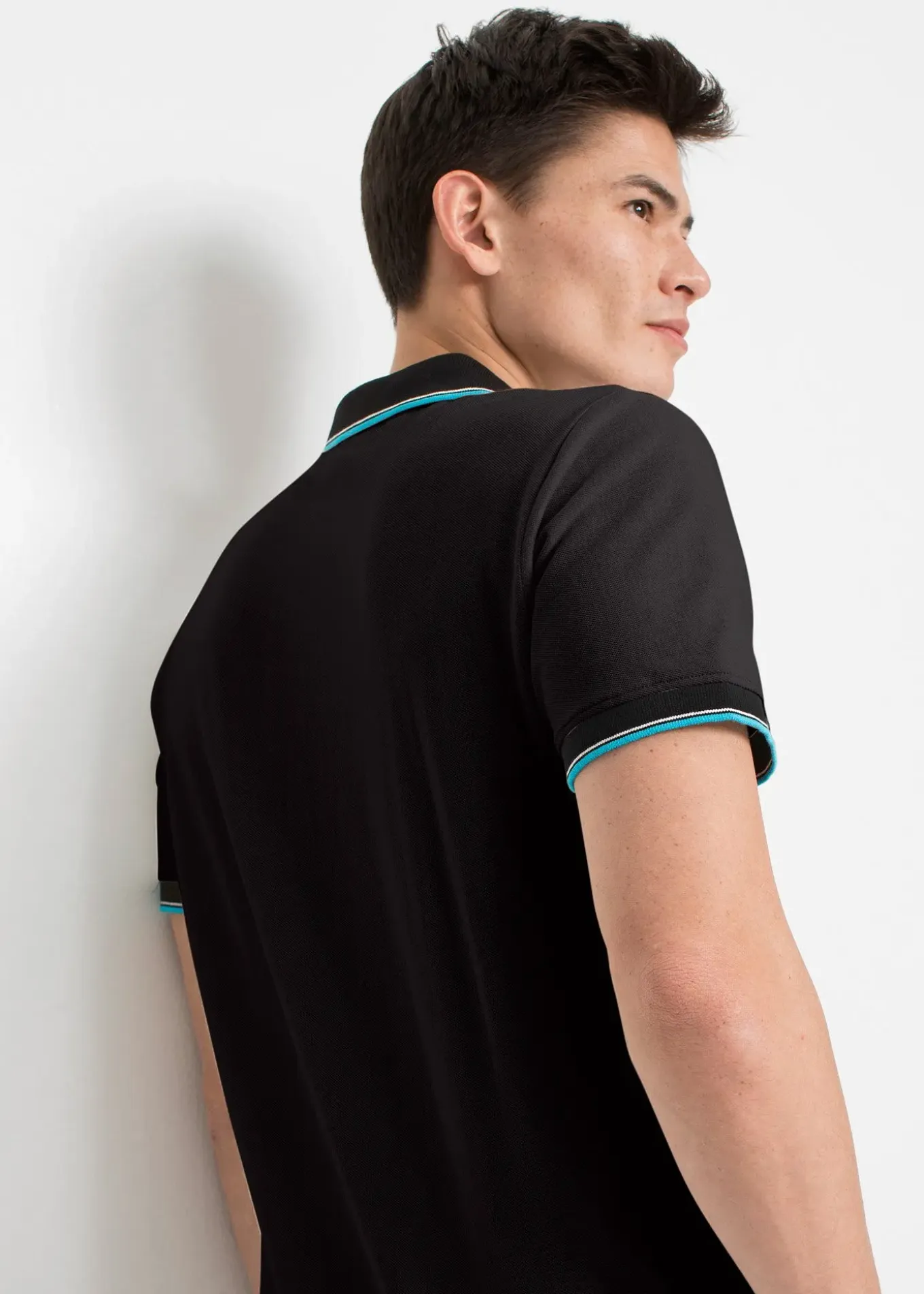 Lot de 3 polos en maille piquée, 100% coton