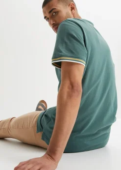 Lot de 2 polos en maille piquée 100% coton