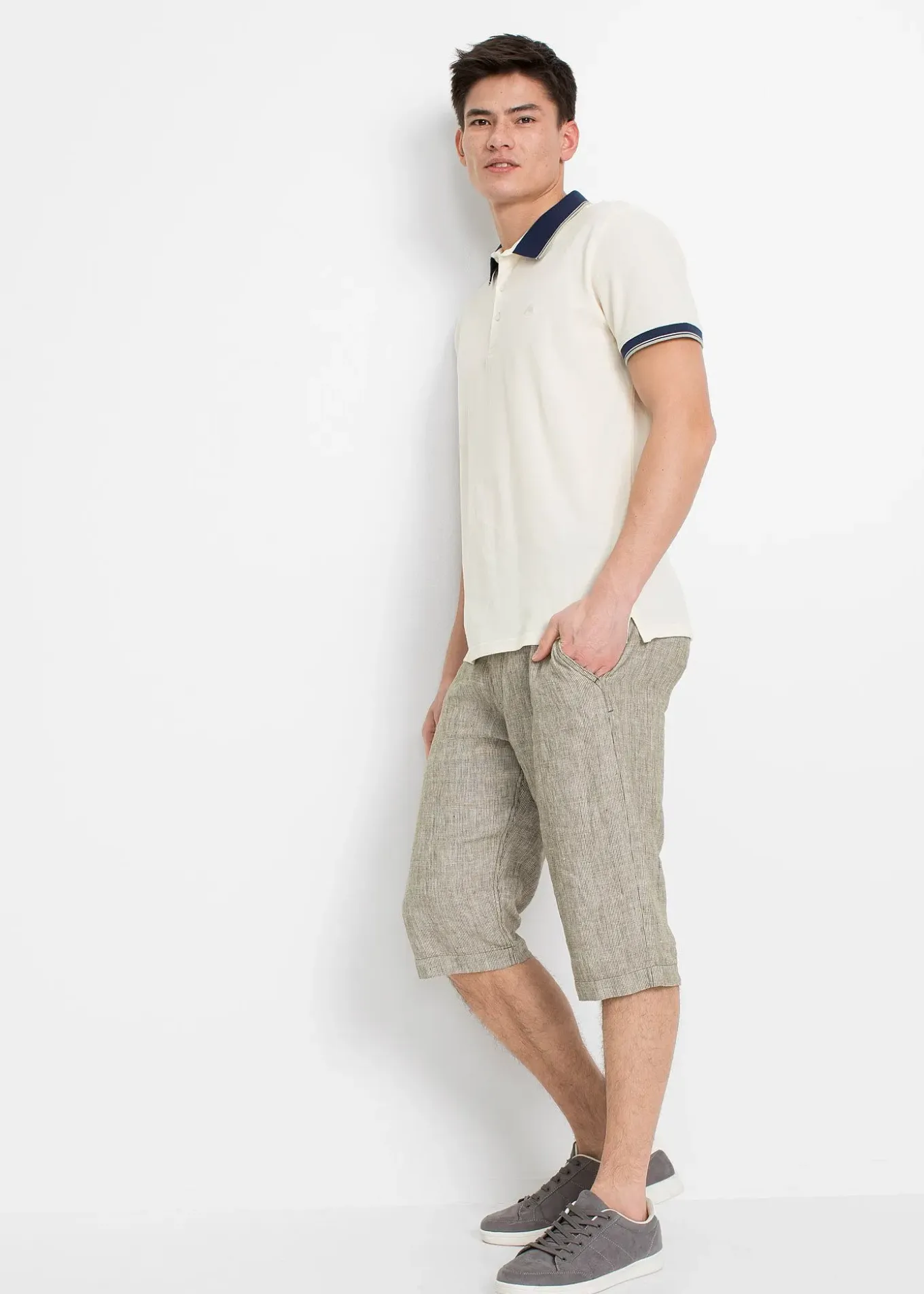 Lot de 3 polos en maille piquée, 100% coton