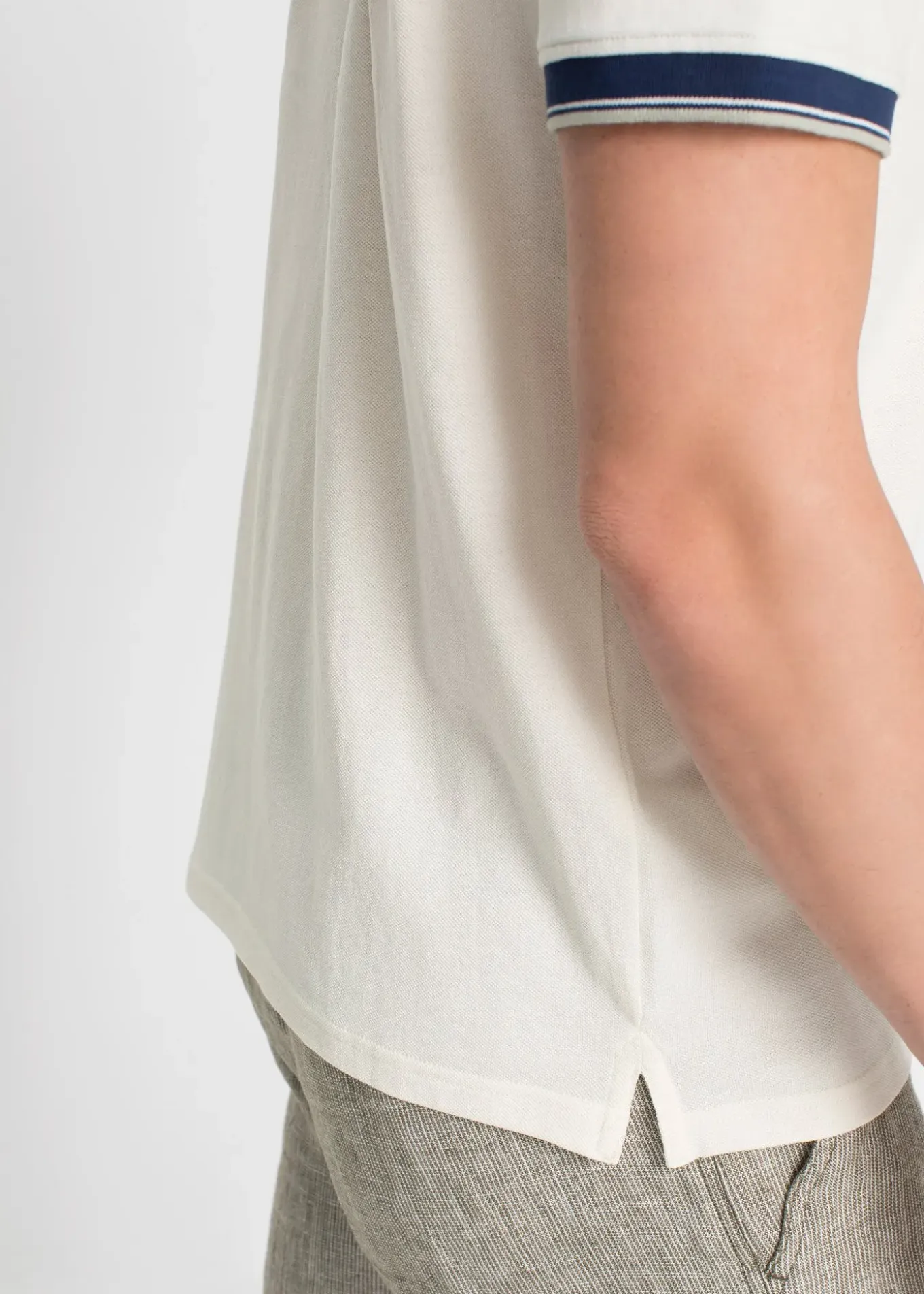 Lot de 3 polos en maille piquée, 100% coton