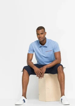 Lot de 2 polos en maille piquée, 100% coton