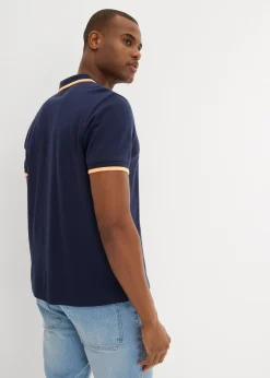 Lot de 2 polos en maille piquée 100% coton