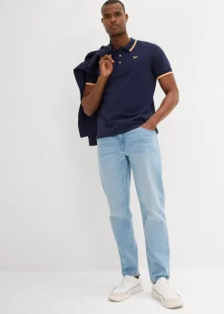 Lot de 2 polos en maille piquée 100% coton