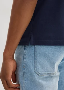 Lot de 2 polos en maille piquée 100% coton