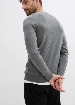 Lot de 2 pulls en fine maille 100% coton