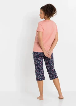 Lot de 2 pyjamas corsaire 100% coton