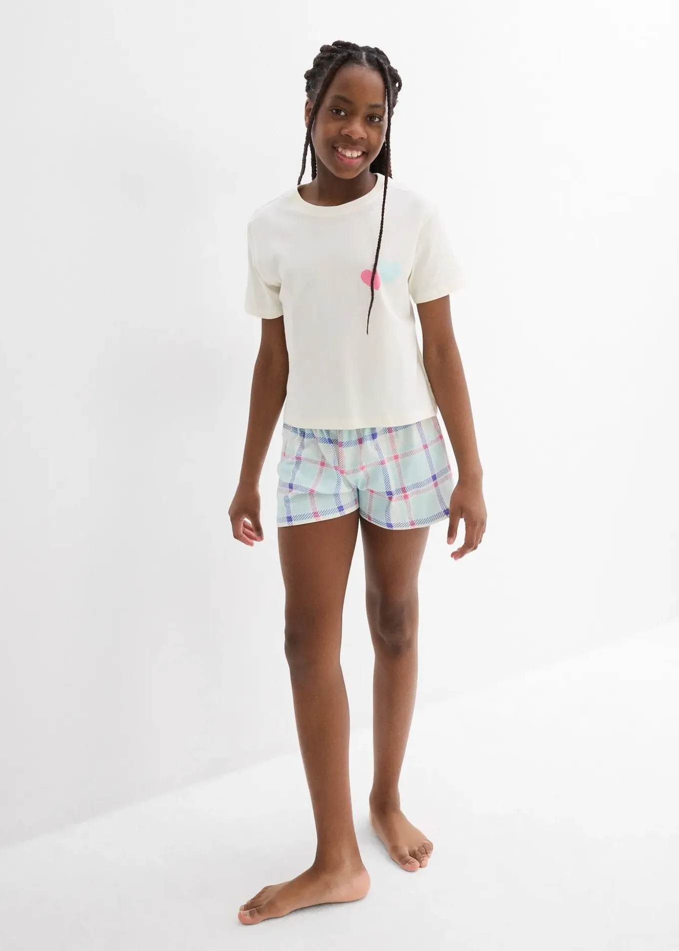 Lot de 2 pyjashorts 100% coton