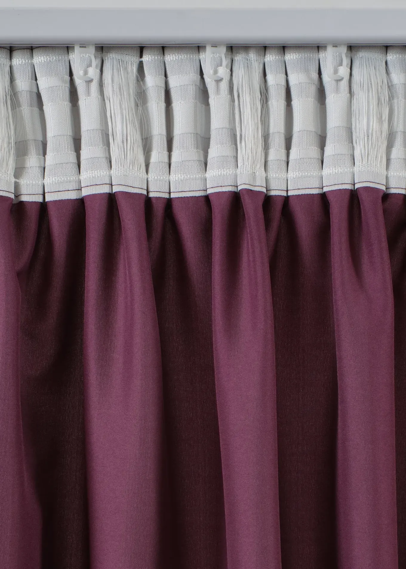 Lot de 2 rideaux en microfibre