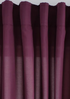 Lot de 2 rideaux en microfibre