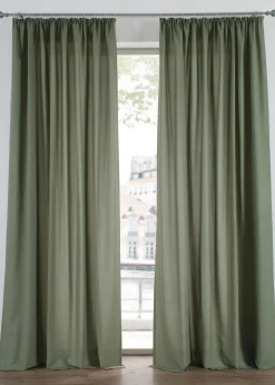 Lot de 2 rideaux en microfibre