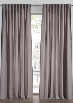 Lot de 2 rideaux en microfibre