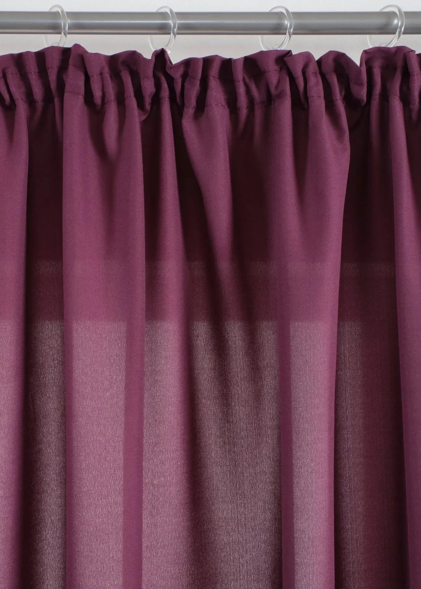 Lot de 2 rideaux en microfibre