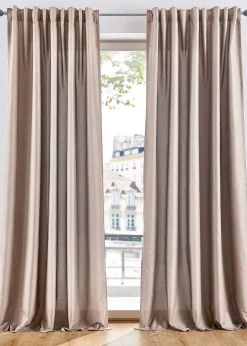 Lot de 2 rideaux en microfibre