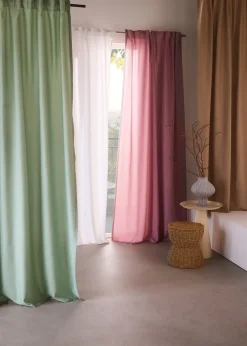 Lot de 2 rideaux en microfibre