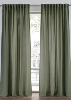 Lot de 2 rideaux en microfibre