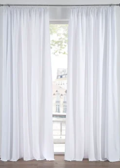 Lot de 2 rideaux en microfibre