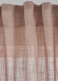 Lot de 2 rideaux texturés