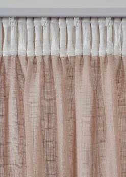 Lot de 2 rideaux texturés