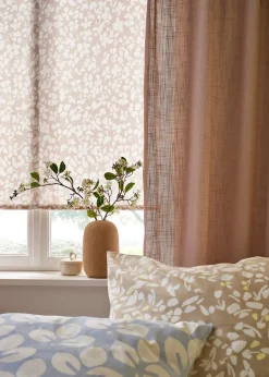 Lot de 2 rideaux texturés