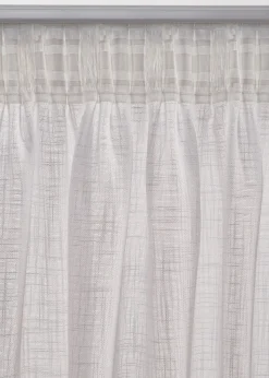 Lot de 2 rideaux texturés