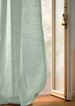 Lot de 2 rideaux texturés