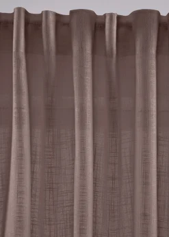 Lot de 2 rideaux texturés