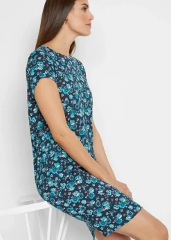 Lot de 2 robes en jersey 100% coton, fentes latérales