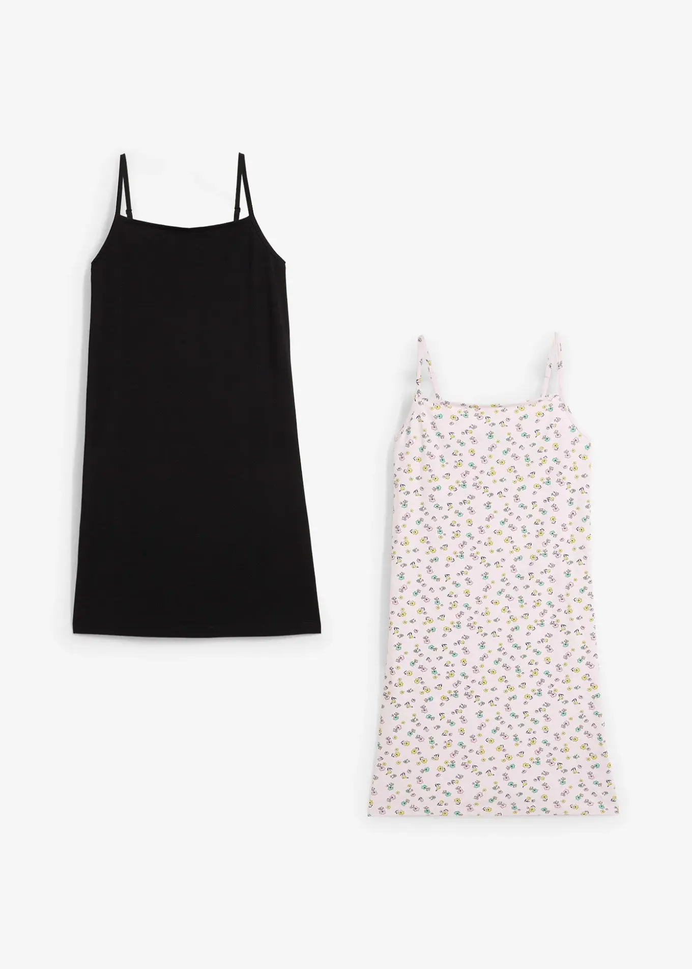 Lot de 2 robes en jersey coton extensible