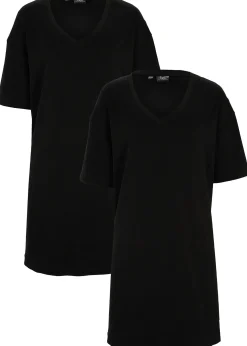 Lot de 2 robes oversize 100% coton