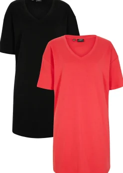 Lot de 2 robes oversize 100% coton