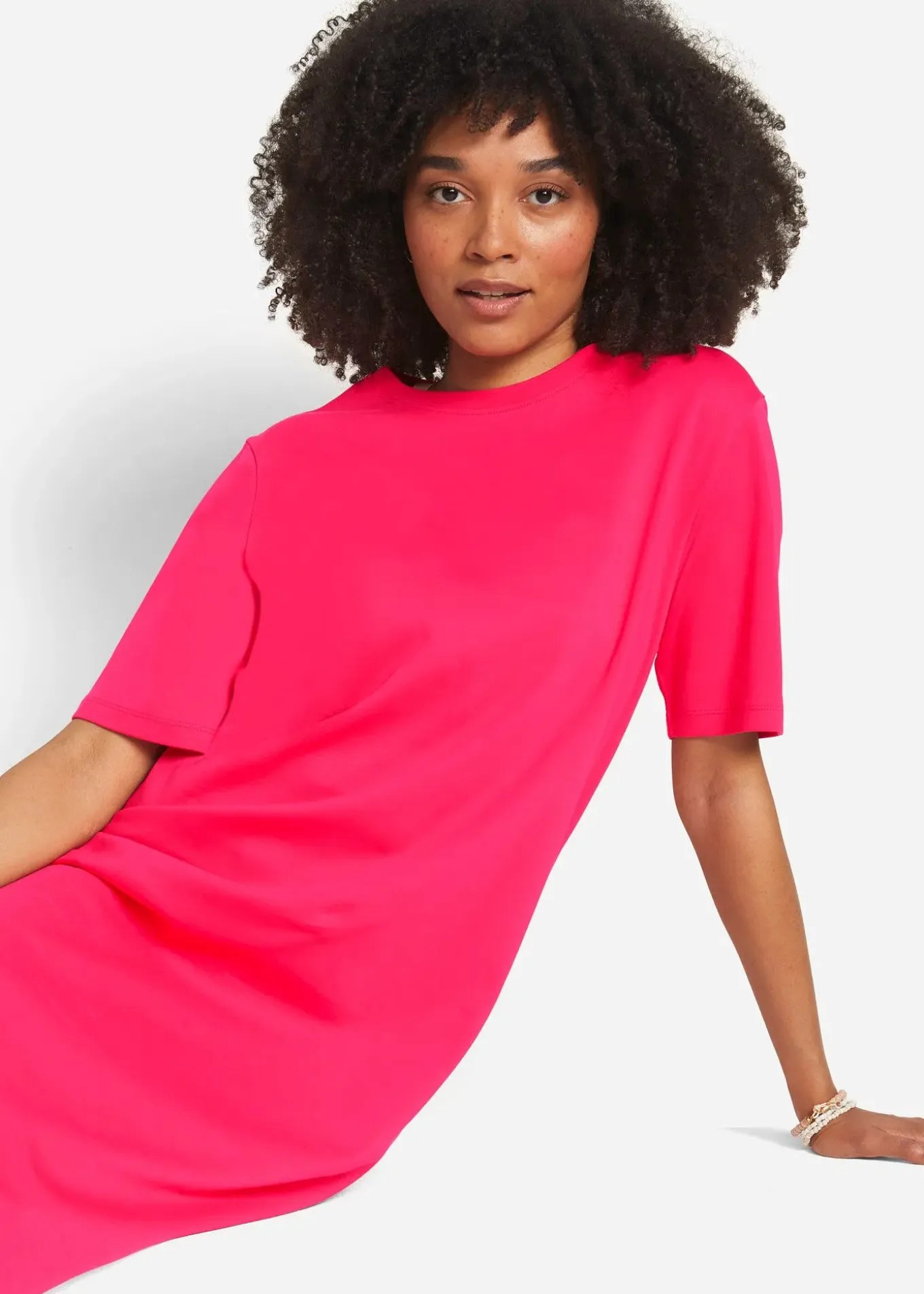 Lot de 2 robes T-shirt oversize 100% coton