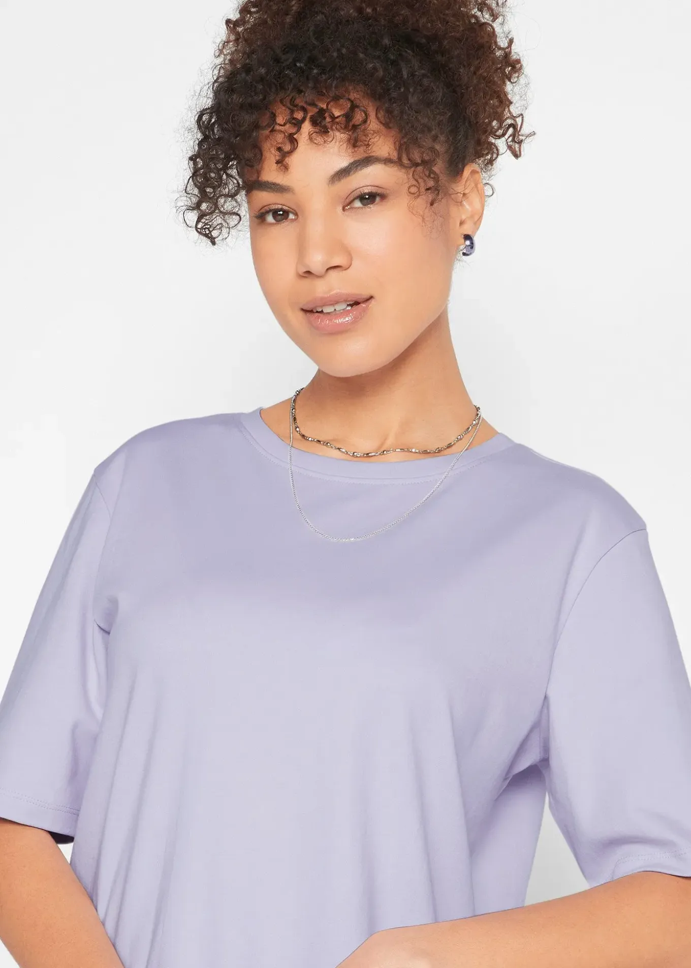 Lot de 2 robes T-shirt oversize 100% coton