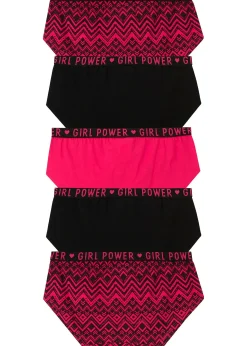 Lot de 5 shorties en coton doux et extensible