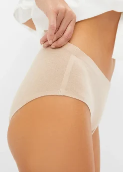 Lot de 4 shorties invisibles en coton