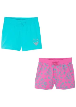 Lot de 2 shorts 100% coton