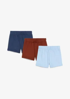 Lot de 3 shorts bébé en jersey 100% coton