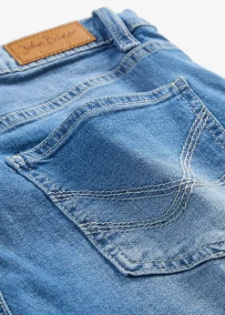 Lot de 2 shorts en jean slim, taille mi-haute