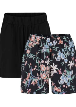 Lot de 2 shorts en jersey coton extensible