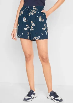 Lot de 2 shorts en viscose avec ceinture à nouer