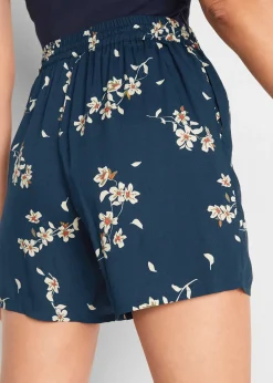 Lot de 2 shorts en viscose avec ceinture à nouer