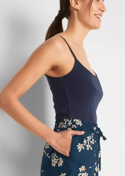 Lot de 2 shorts en viscose avec ceinture à nouer